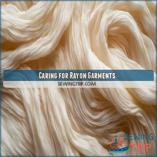 Caring for Rayon Garments