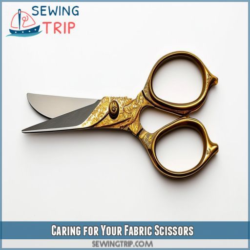 Caring for Your Fabric Scissors