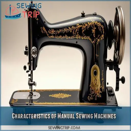 Characteristics of Manual Sewing Machines