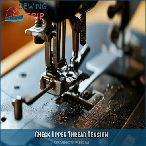 Check Upper Thread Tension