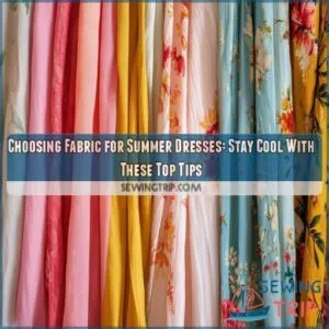 Choosing fabric for summer dresses