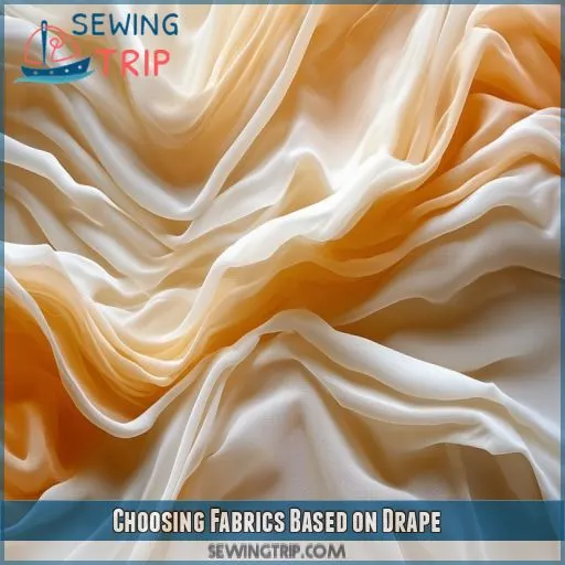 Choosing Fabrics Based on Drape