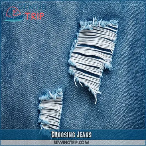 Choosing Jeans