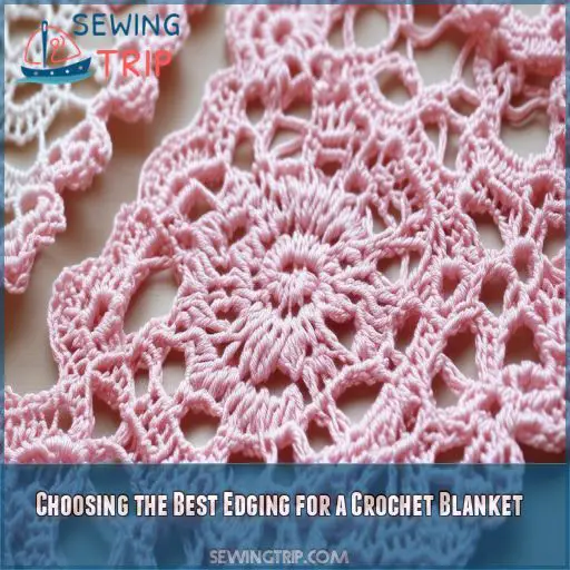 Choosing the Best Edging for a Crochet Blanket