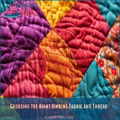 Choosing the Right Binding Fabric and Thread