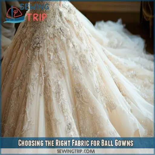 Choosing the Right Fabric for Ball Gowns
