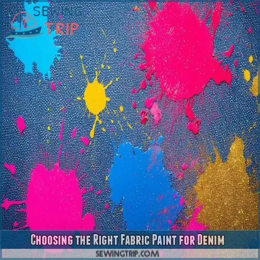 Choosing the Right Fabric Paint for Denim