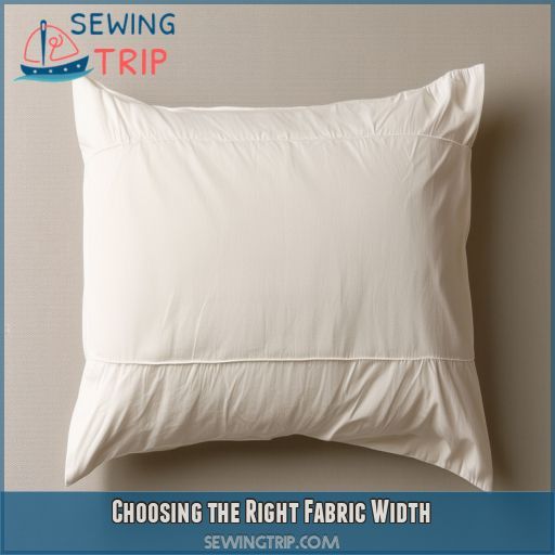 Choosing the Right Fabric Width