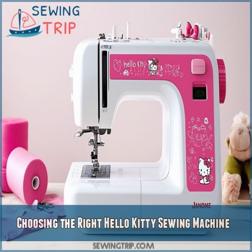 Choosing the Right Hello Kitty Sewing Machine