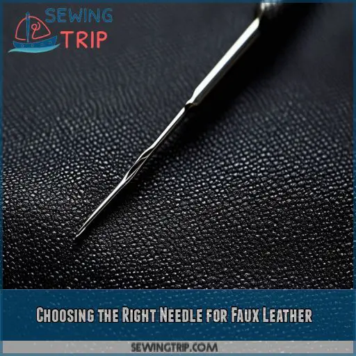 Choosing the Right Needle for Faux Leather