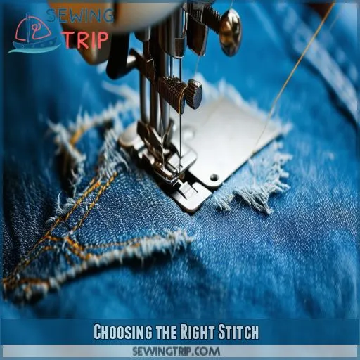 Choosing the Right Stitch