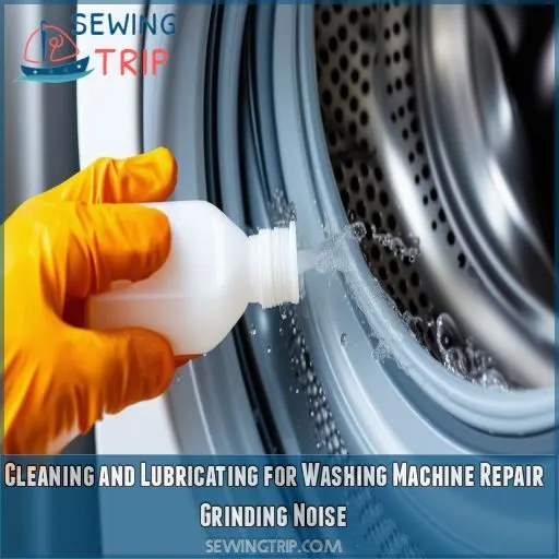 Cleaning and Lubricating for Washing Machine Repair Grinding Noise