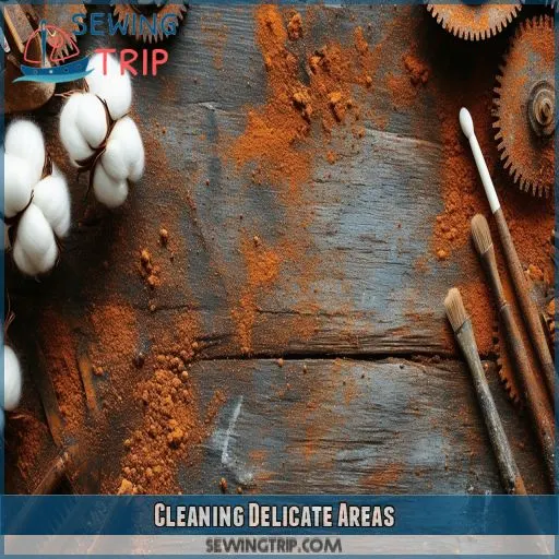 Cleaning Delicate Areas