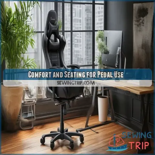 Comfort and Seating for Pedal Use