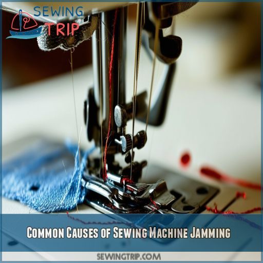 Common Causes of Sewing Machine Jamming