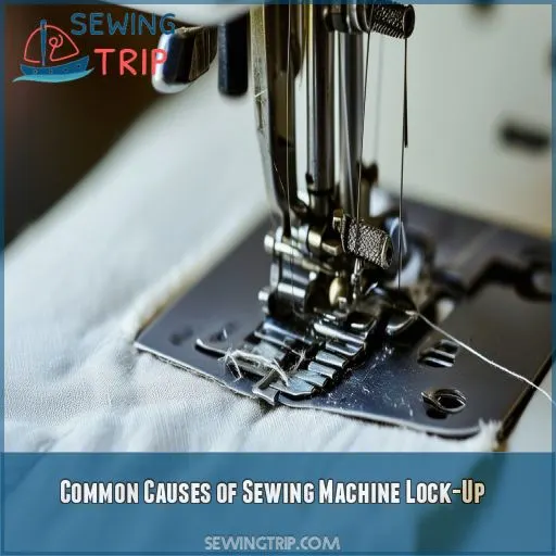 Common Causes of Sewing Machine Lock-Up