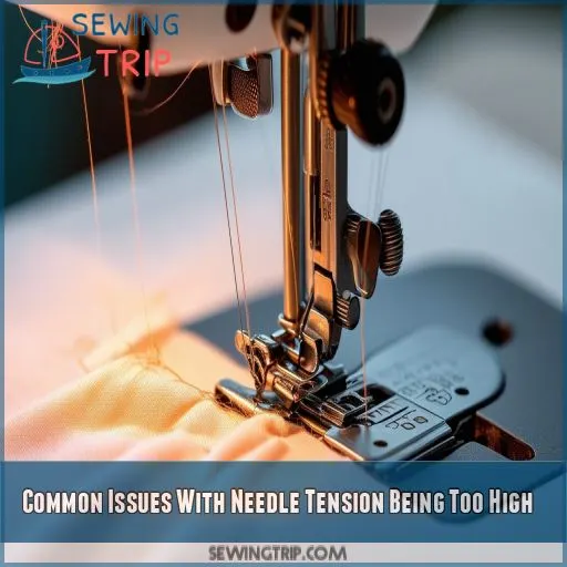 Common Issues With Needle Tension Being Too High