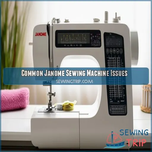 Common Janome Sewing Machine Issues