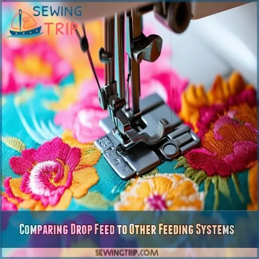 Comparing Drop Feed to Other Feeding Systems