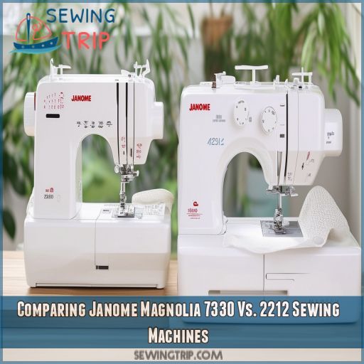 Comparing Janome Magnolia 7330 Vs. 2212 Sewing Machines