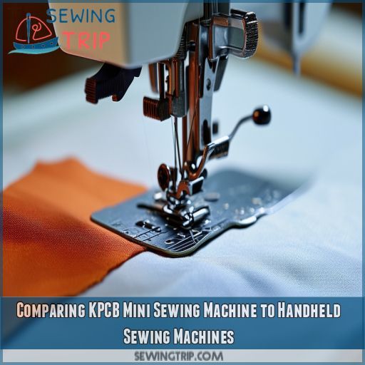 Comparing KPCB Mini Sewing Machine to Handheld Sewing Machines