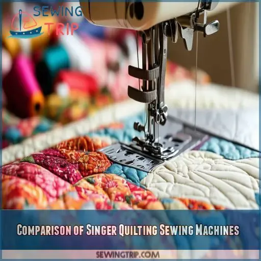 Comparison of Singer Quilting Sewing Machines