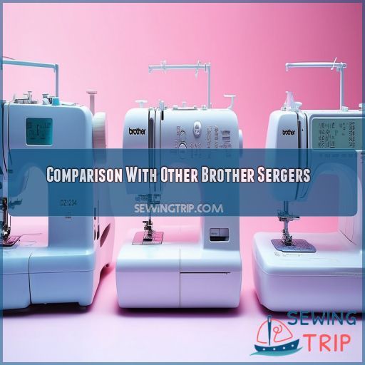 Comparison With Other Brother Sergers