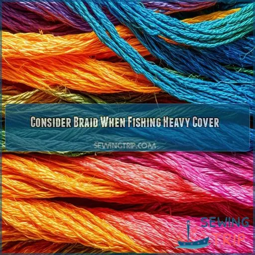 Consider Braid When Fishing Heavy Cover