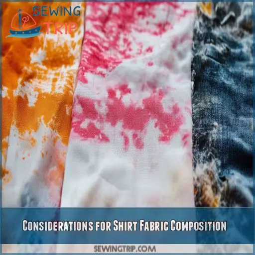 Considerations for Shirt Fabric Composition