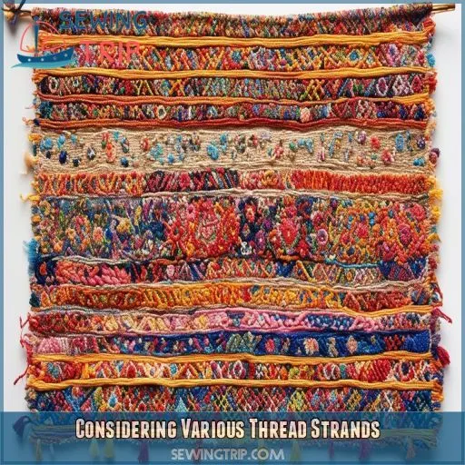 Considering Various Thread Strands