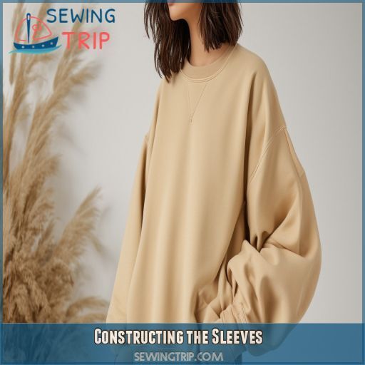 Constructing the Sleeves Constructing the Sleeves