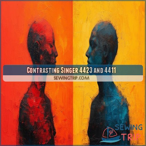Contrasting Singer 4423 and 4411