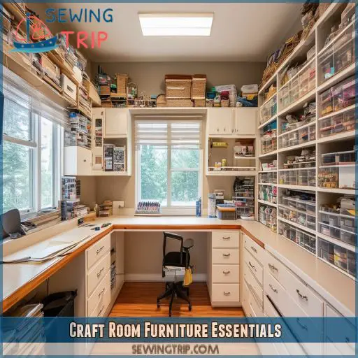 Craft Room Furniture Essentials