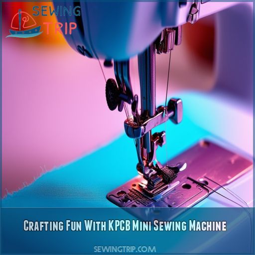 Crafting Fun With KPCB Mini Sewing Machine