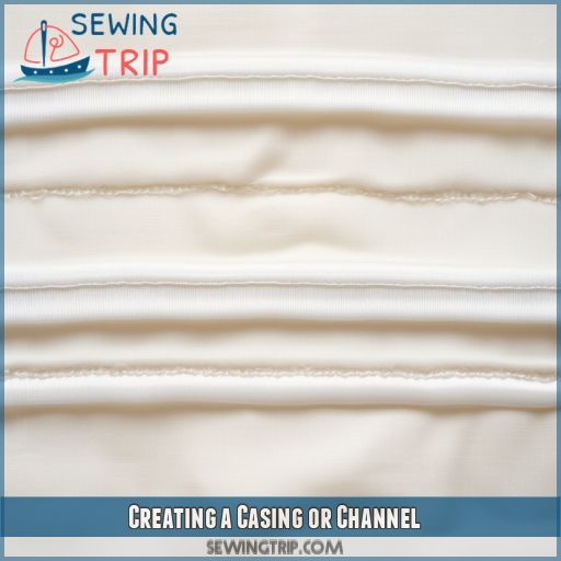 Creating a Casing or Channel