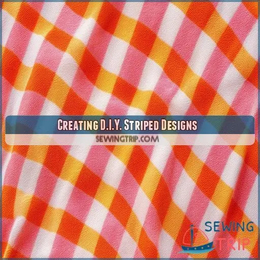 Creating D.I.Y. Striped Designs
