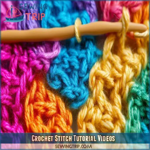 Crochet Stitch Tutorial Videos