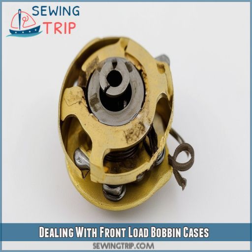 Dealing With Front Load Bobbin Cases