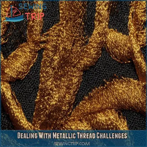 Dealing With Metallic Thread Challenges
