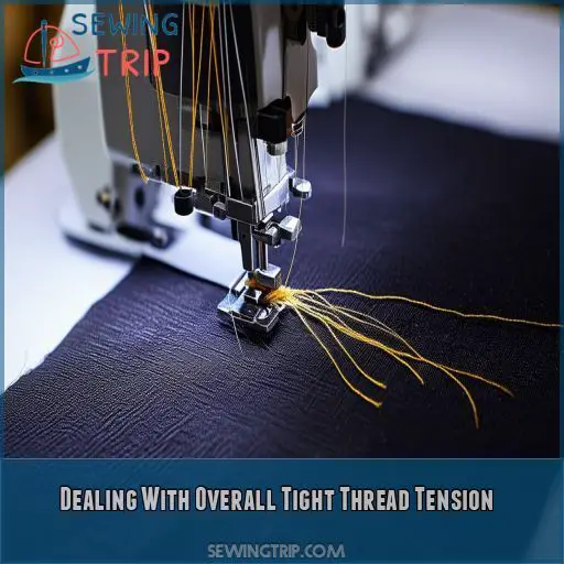 Dealing With Overall Tight Thread Tension Dealing With Overall Tight Thread Tension