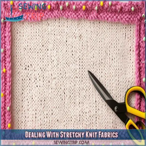 Dealing With Stretchy Knit Fabrics