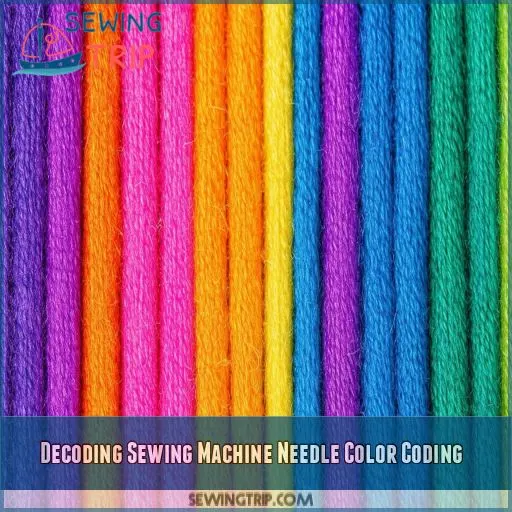 Decoding Sewing Machine Needle Color Coding