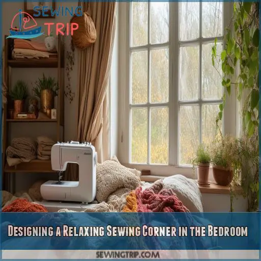 Designing a Relaxing Sewing Corner in the Bedroom