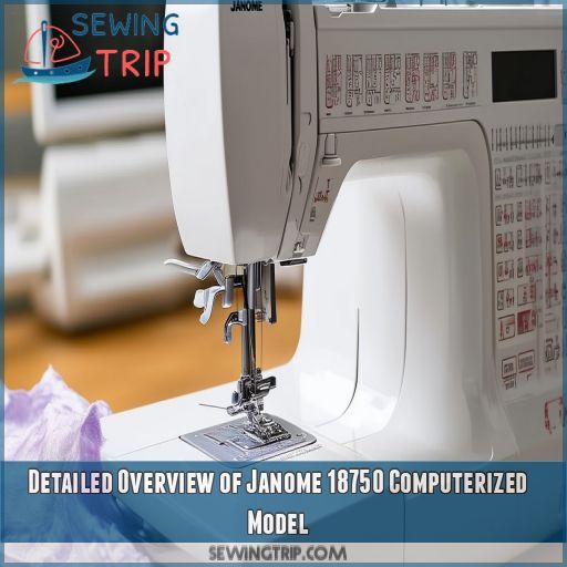 Detailed Overview of Janome 18750 Computerized Model