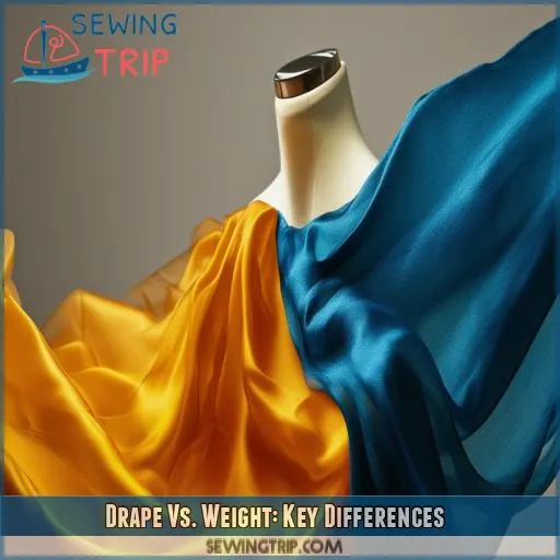 Drape Vs. Weight: Key Differences