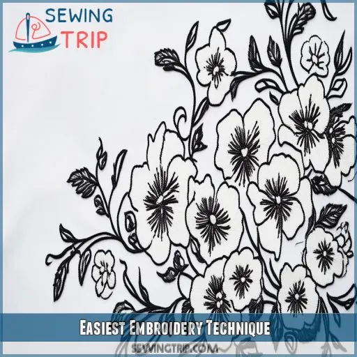 Easiest Embroidery Technique