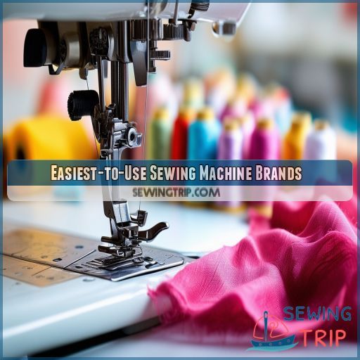 Easiest-to-Use Sewing Machine Brands