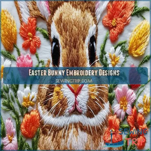 Easter Bunny Embroidery Designs