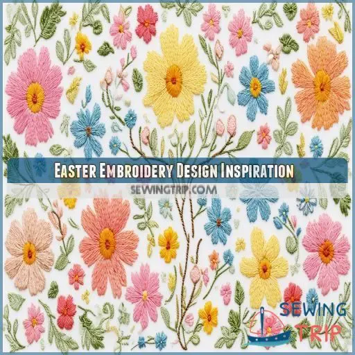 Easter Embroidery Design Inspiration