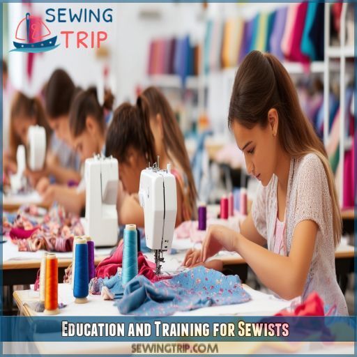 Education and Training for Sewists Education and Training for Sewists